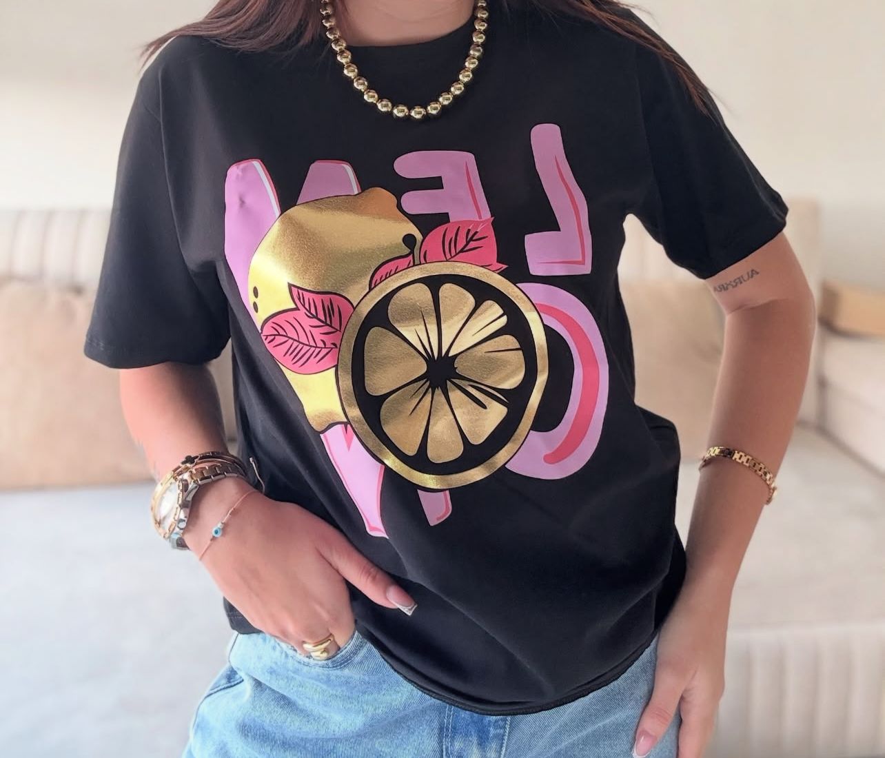 Camiseta Sombra de Oro