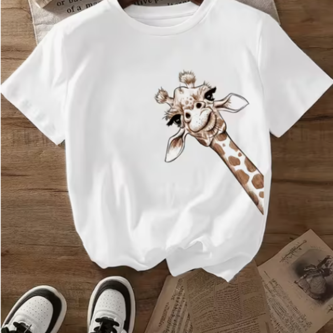 Camiseta Oversize " melman" – Estampado