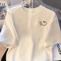 Camiseta Oversize "Daily Smile" – Estampado