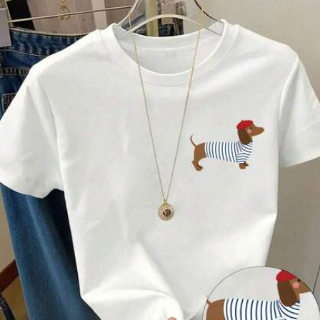Camiseta Oversize "salchitaly" – Estampado