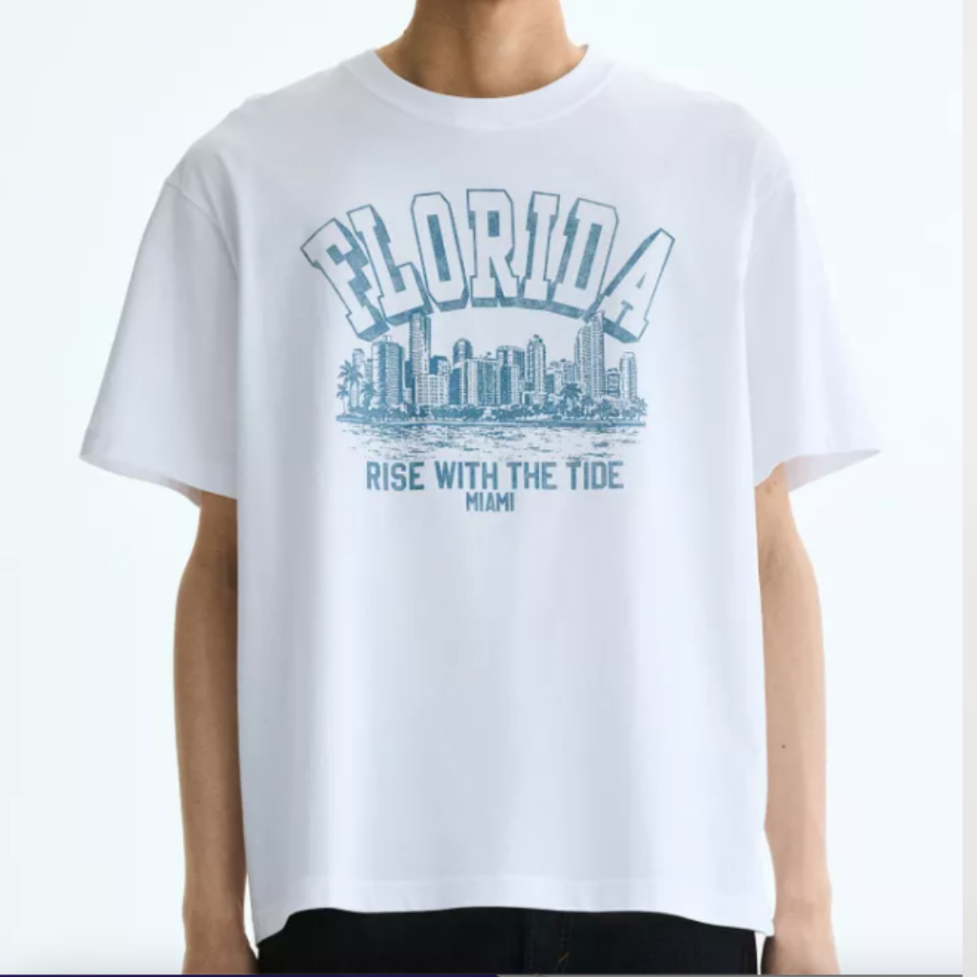 Camiseta Premium en Algodón Estampada Hombre- city
