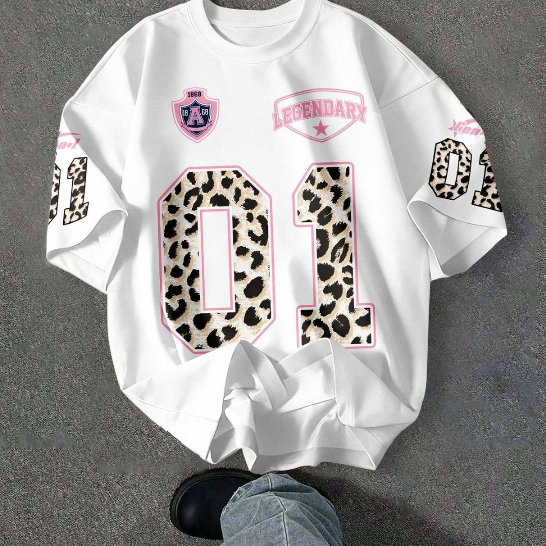 Camiseta Oversize “Baseball – Estampado
