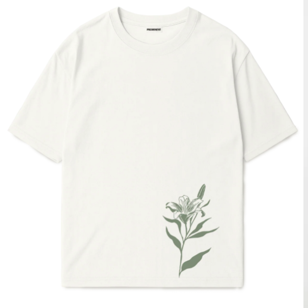 Camiseta Premium en Algodón Estampada Hombre-lily