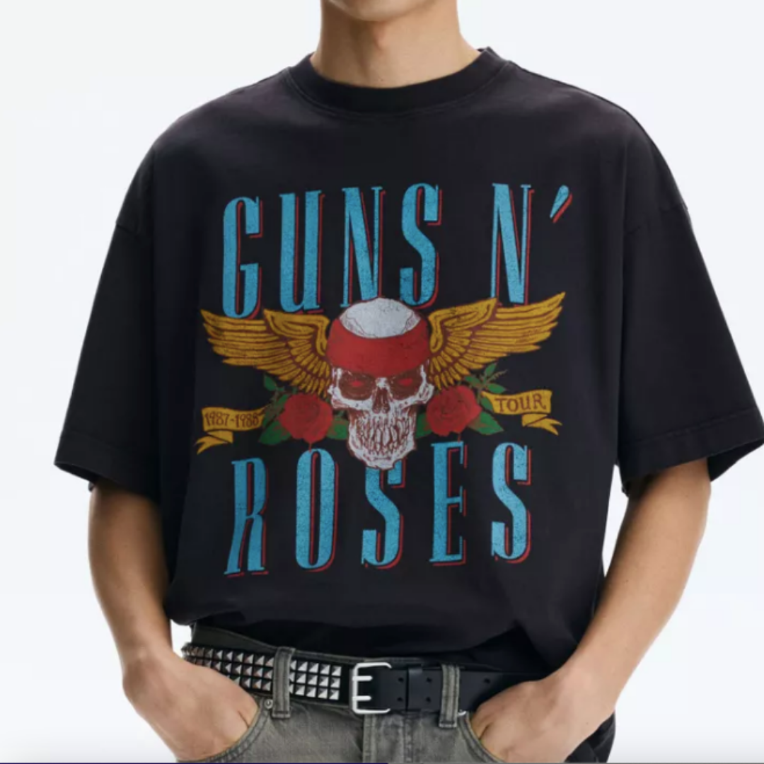 Camiseta Premium en Algodón Estampada Hombre-paradise