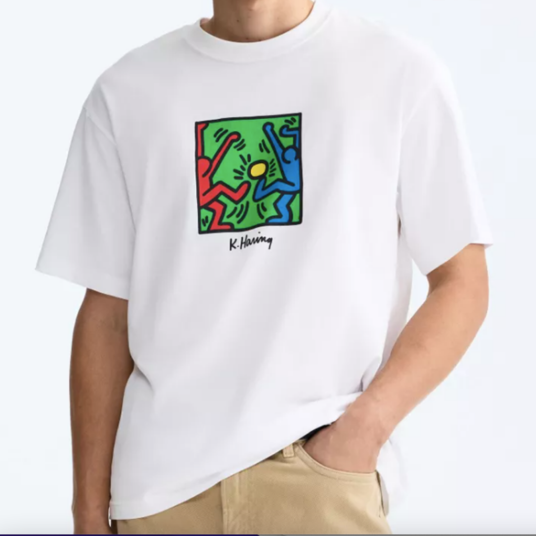 Camiseta Premium en Algodón Estampada Hombre-K
