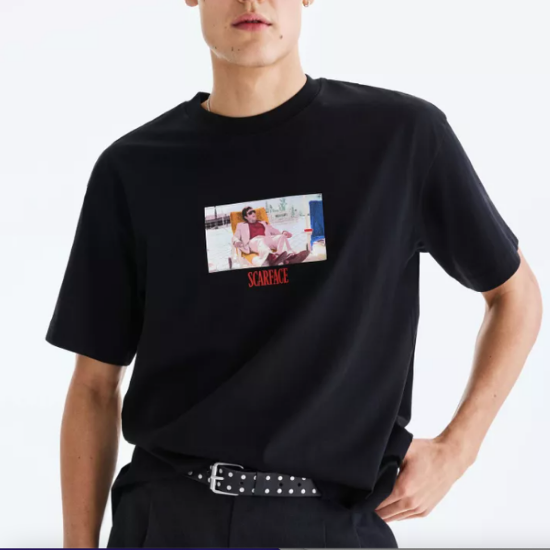 Camiseta Premium en Algodón Estampada Hombre- Chico