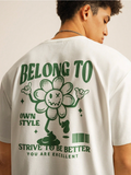 Camiseta Premium en Algodón Estampada Hombre- bel to