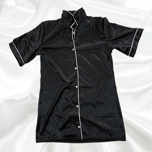 Bata Satín clasico negra