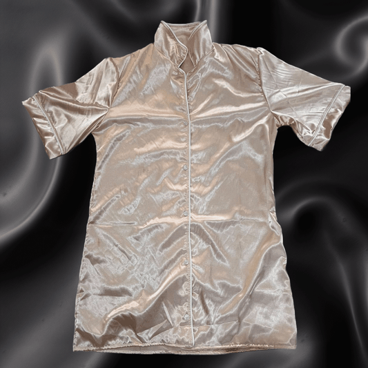 Bata Satín clasico Beige